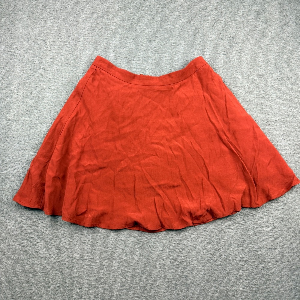 Forever 21 Contemporary Burnt Orange Mini Skirt Small